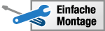 Einfache Montage